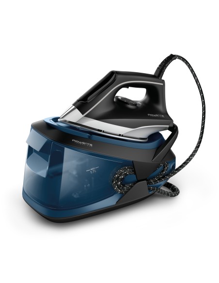 VR8322 2600 W 1,7 L Suela Microsteam 400 Láser Negro, Azul