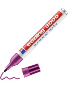 c 10 rotulador edding 3000 magenta marcador permanente
