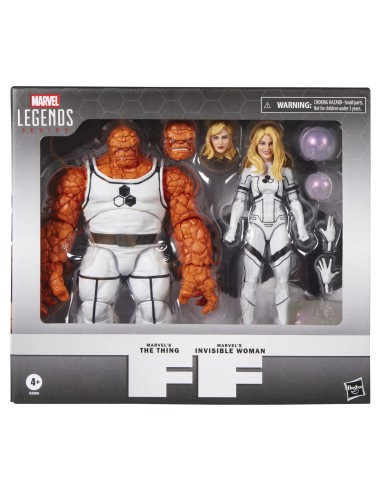 Marvel Legends Series Future Foundation Marvel's The Thing y Marvel's Invisible Woman