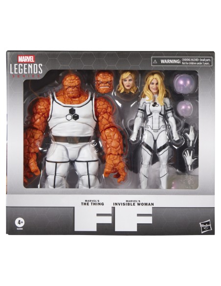 Marvel Legends Series Future Foundation Marvel's The Thing y Marvel's Invisible Woman