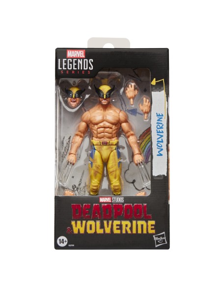Marvel Avengers Marvel Legends Series Lobezno Figura inspirada en la película Deadpool & Wolverine de Marvel Studios