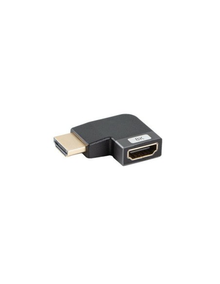 AD-HDMI-09 adaptador de cable de vídeo HDMI tipo A (Estándar) Negro, Plata