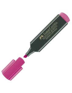 C 10 MARCADOR TEXTLINER 48 ROSA FABER CASTELL