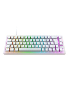 K5 COMPACT RGB teclado Juego USB QWERTY Español Negro, Blanco