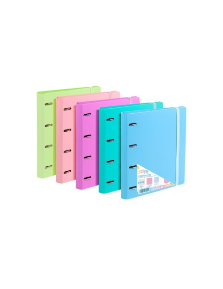 12467499 carpeta de cartón A4 Multicolor Pack 8 unidades