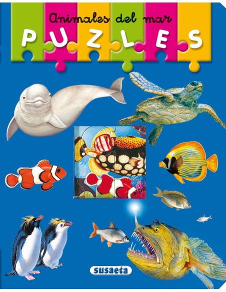 Animales del mar Mi primer libro de puzles