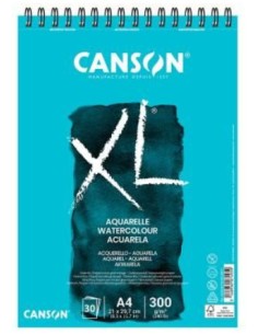 XL Watercolour Bloc de hojas de papel para bellas artes 30 hojas C400039171 - Pack 5 Unidades