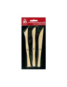 SET 3PIEZAS PALILLOS MADERA SIO-2 3700001800