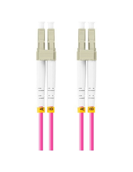 FO-LULU-MD41-0005-VT Cable de fibra óptica e InfiniBand 0,5 m LC Púrpura