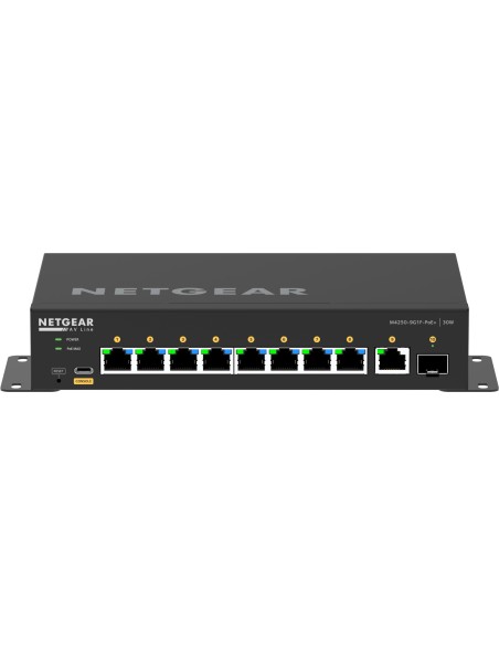 GSM4210PD-100EUS switch Gestionado L2/L3 Gigabit Ethernet (10/100/1000) Energía sobre Ethernet (PoE) Negro
