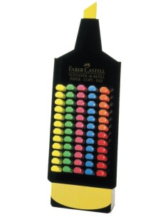 Exp 60 marcador fluorescente textliner 48 colores surtidos faber castell