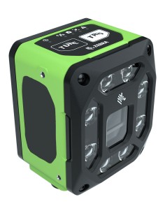 FS42 Lector de códigos de barras fijo 1D/2D CMOS Negro, Verde