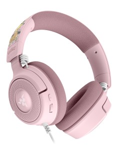 Kraken V4 X  Pikachu & Eevee Edition Auriculares Alámbrico Diadema Juego USB Type-C / USB Type-A Rosa