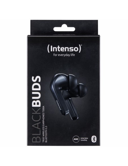Black Buds T300A Auriculares True Wireless Stereo (TWS) Dentro de oído Llamadas/Música/Deporte/Uso diario USB Tipo C Bluetooth N
