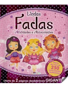 Lindas fadas atividades e autocolantes