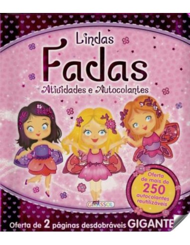 Lindas fadas atividades e autocolantes