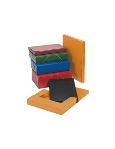 373BM30 carpeta Cuero Azul A4