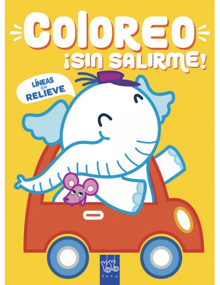 Coloreo sin salirme Elefante