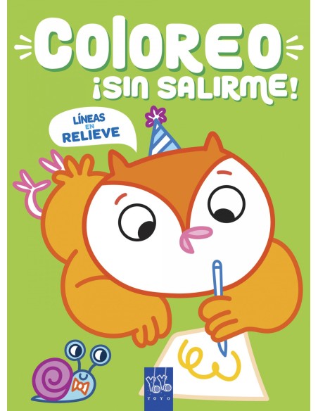 Coloreo sin salirme Buho