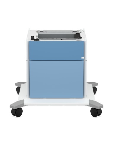 Bandeja de papel LaserJet para 550 hojas con soporte de almacenamiento