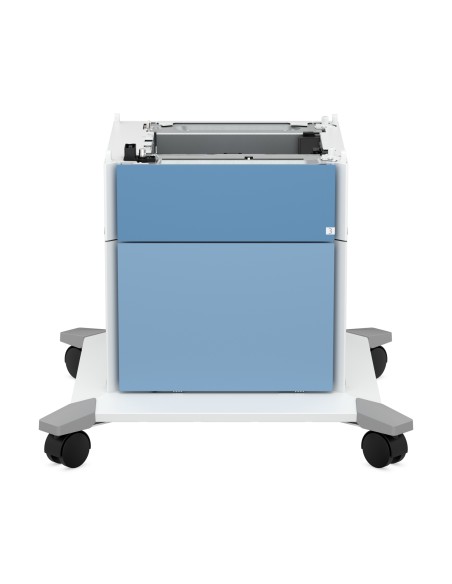 Bandeja de papel LaserJet para 550 hojas con soporte de almacenamiento