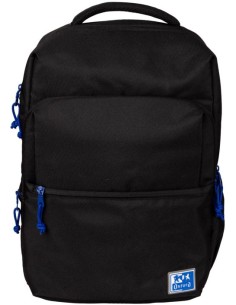 Mochila b ready 42x30x15cm color negro oxfbag