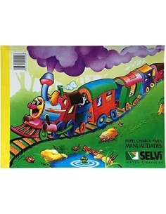 BLOC MANUALIDADES PAPEL CELOFAN