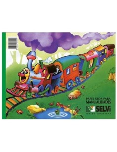 BLOC MANUALIDADES PAPEL SEDA SELVI