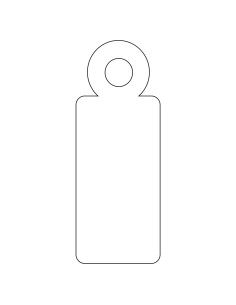 00384 etiqueta de impresora Blanco