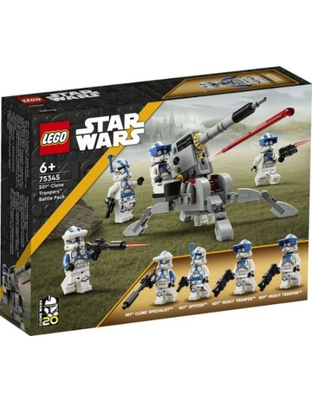 PACK DE COMBATE SOLDADOS CLON DE LA 501 LEGO