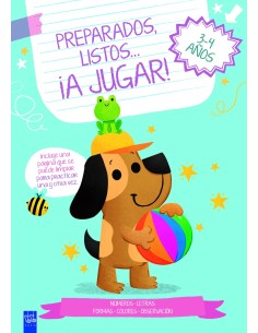 Preparados listos a jugar 3 4 anos azul