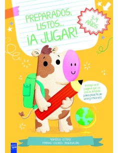 Preparados listos a jugar 3 4 anos naranja