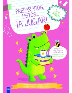 Preparados listos a jugar 5 6 anos rosa