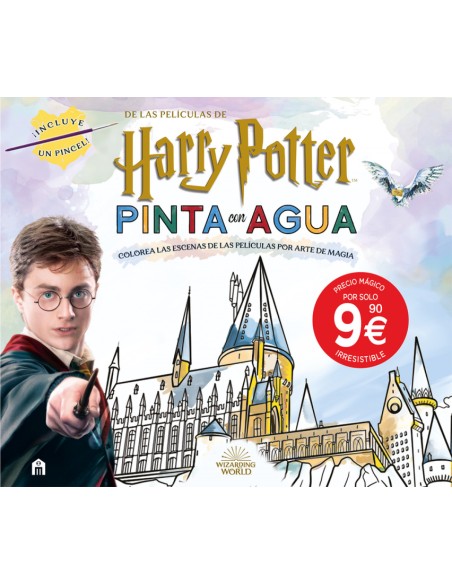HARRY POTTER PINTA CON AGUA