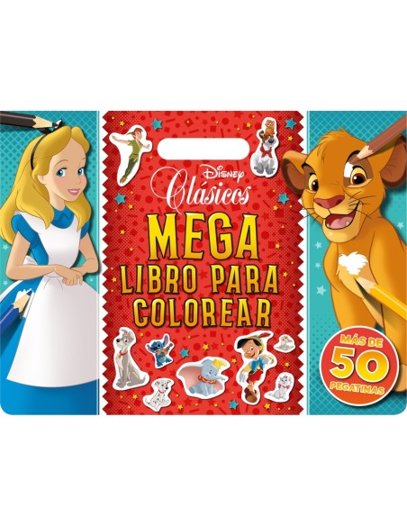 Clasicos Disney Megalibro para colorear