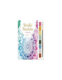 METALLIC MANDALAS MIND SPA WATERCOLOURS
