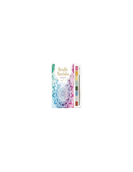 METALLIC MANDALAS MIND SPA WATERCOLOURS