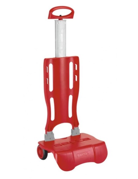 CARRO PORTAMOCHILAS PLEGABLE 750 UN ASA ROJO SAFTA