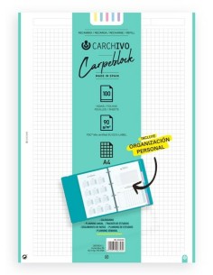 65410499 papel de cuaderno 210 x 297 mm (A4) 100 hojas