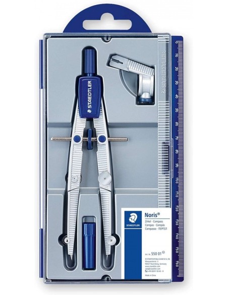 ESTUCHE BIGOTERA CON ADAPTADOR NORIS CLUB 550 STAEDTLER