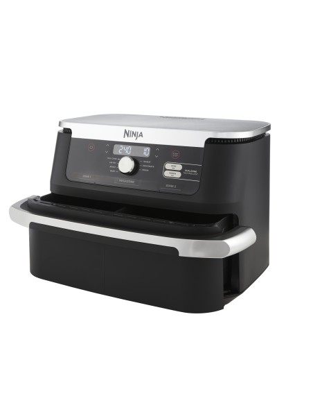 AF500EU freidora Doble 10,4 L Independiente 2470 W Freidora de aire caliente Negro, Acero inoxidable