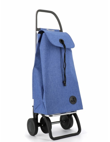 I-Max Tweed 4 Negro, Azul Bolsa para carrito de la compra