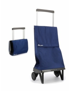 PLE001-1062 bolsa de compras Azul oscuro Bolsa para carrito de la compra