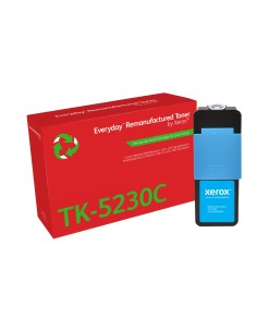 Remanufacturado Everyday Tóner Everyday Cian remanufacturado de Xerox es compatible con Kyocera TK-5230C, Capacidad estándar