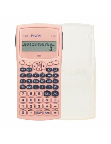Blíster calculadora científica M240 rosa, Edición +