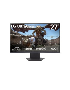 27GS60QC pantalla para PC 68,6 cm (27") 2560 x 1440 Pixeles Full HD LCD Negro