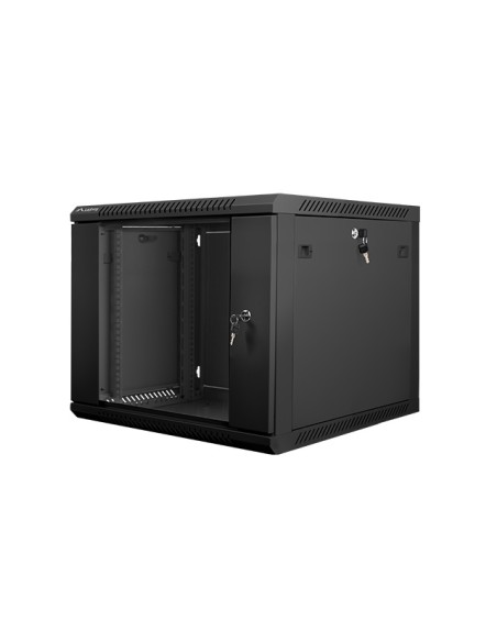 WF01-6609-10B armario rack 9U Bastidor de pared Negro