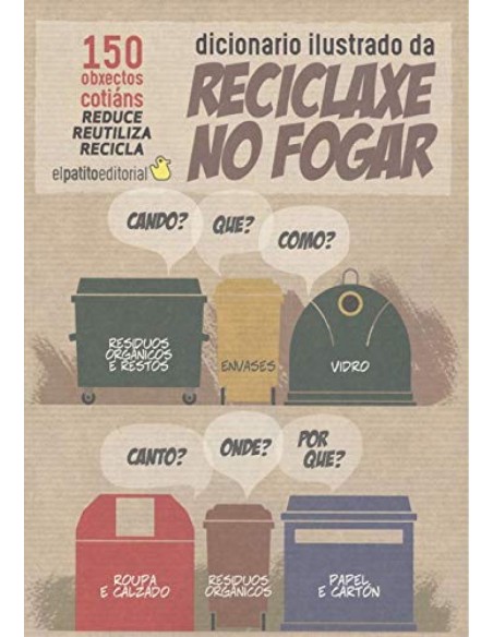 DICIONARIO ILUSTRADO DE RECICLAXE NO FOGAR