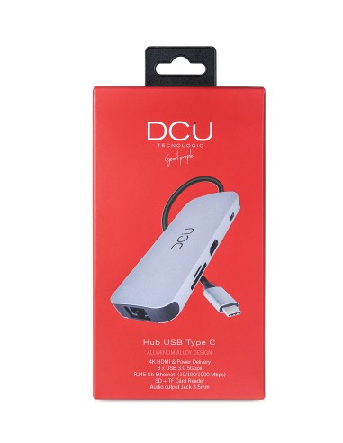 391166 hub de interfaz USB Tipo C 1000 Mbit/s Gris