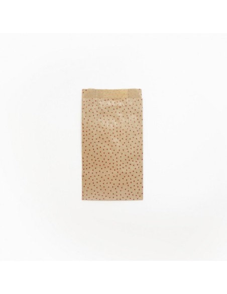 394106C bolsa de papel Marrón, Rojo